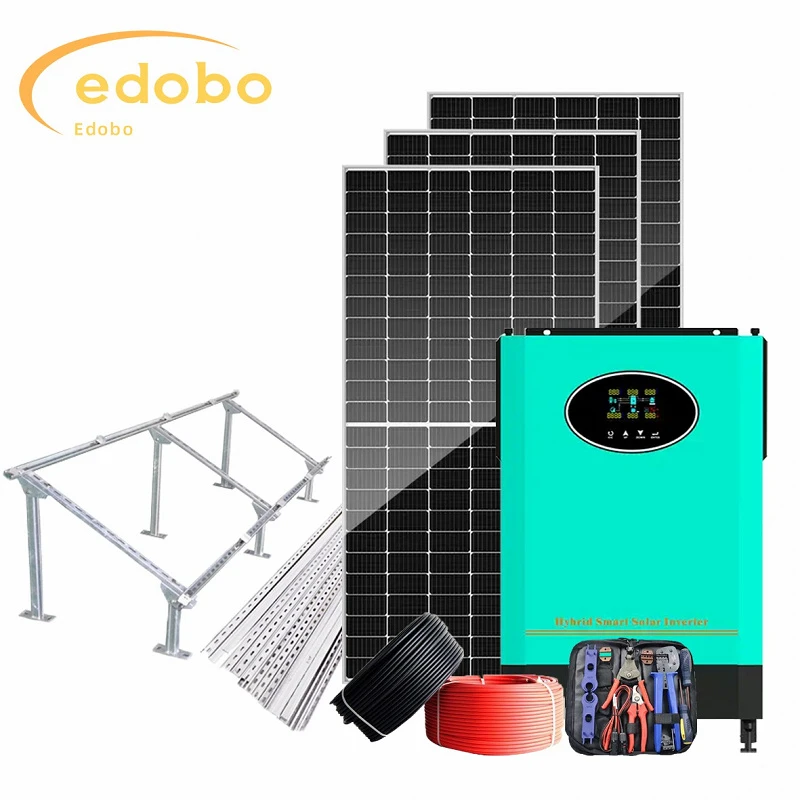 Sistema d'energia solar de bricolatge de 5kw per a la llar