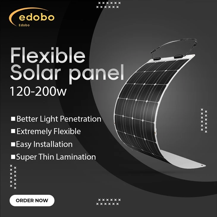 Venda de panells solars flexibles de 200 w