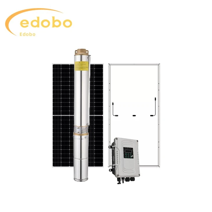 Bomba d'aigua elèctrica solar 2Hp