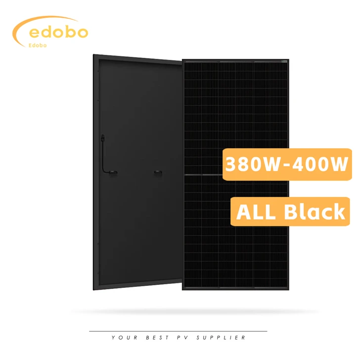 Panells solars fotovoltaics negres de 400 W
