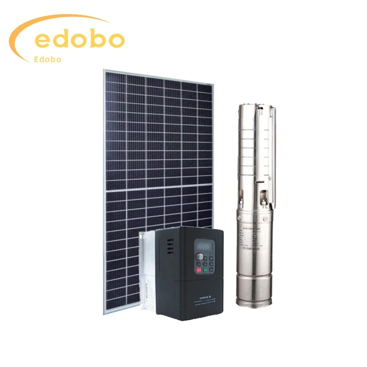 Bomba de piscina amb energia solar de 4 polzades