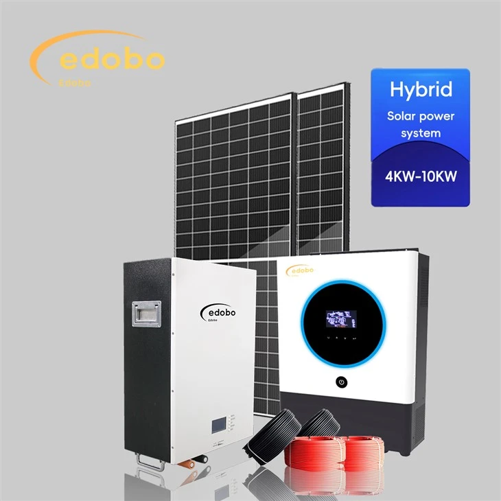 Sistema d'energia solar híbrid de 6 kW