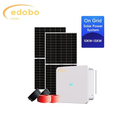 Sistema d'energia solar autònom de 10kw a la xarxa