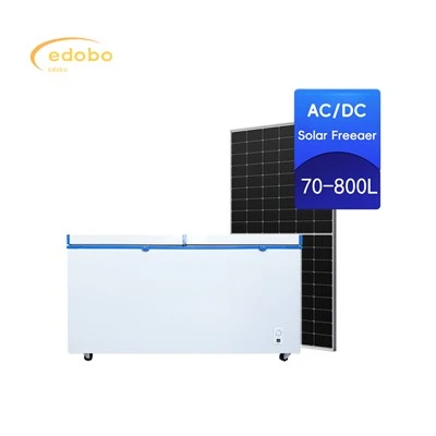Refrigerador solar d'estalvi d'energia AC/DC per a ús domèstic