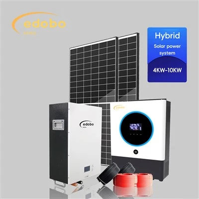 Sistema d'energia solar híbrid de 6 kW