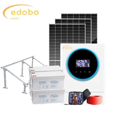 Energia solar de 3kw amb emmagatzematge de bateries