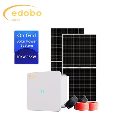 En els components del sistema d’energia solar de xarxa amb panell solar de 590W
